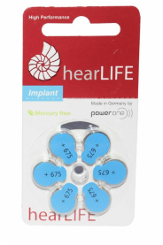 Baterai Implan Koklea 675